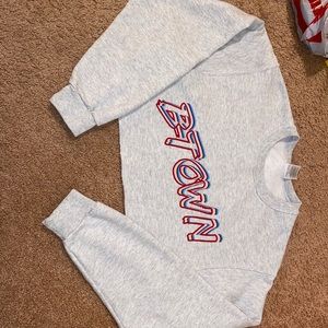 Cropped B-Town Crewneck
